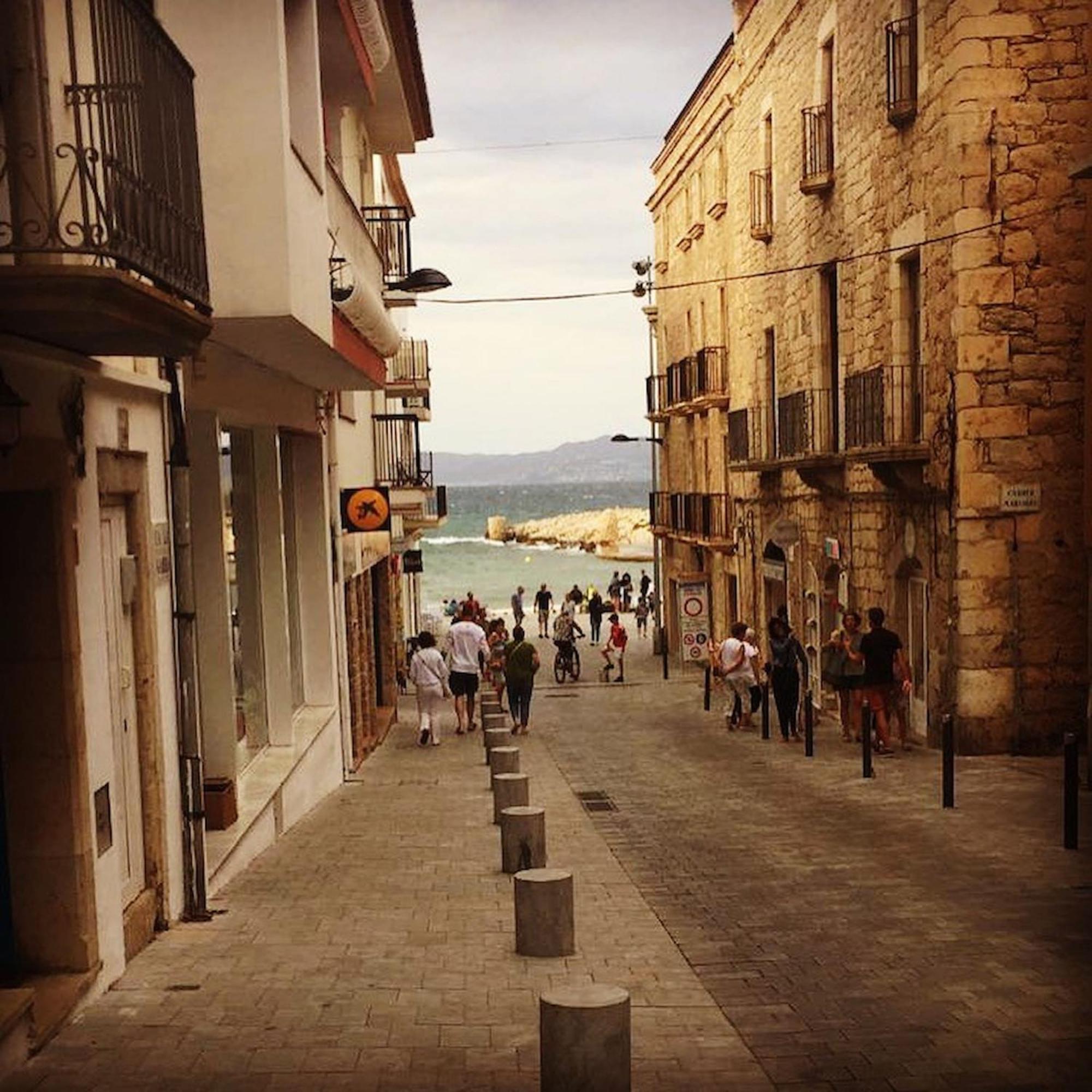 Appartamento Passeig Del Mar L' Escala Esterno foto